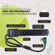 thumbnail image 3 of Protector Contra Sobretensiones Go Green Power Negro de 6 Tomas con Cable de 3 Pies, 3 of 6