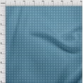 thumbnail image 4 of oneOone Tissu Polyester Spandex Bleu Moyen Matériau de Robe Rétro Tissu Imprimé au Mètre 56 Pouces de Large, 4 of 5