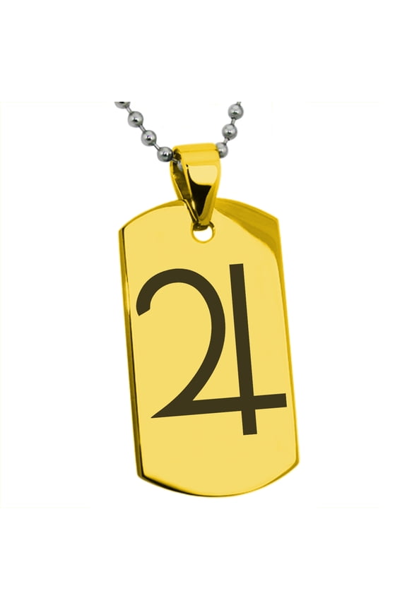 Stainless Steel Solar System Planetary Jupiter Engraved Dog Tag Pendant Necklace