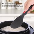 thumbnail image 3 of Cuillère à Riz, Spatule à Riz avec Manche en Silicone pour la Maison, 3 of 8