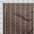 thumbnail image 2 of oneOone Cotton Silk Fabric Stripe Ikat Print Fabric By The Yard 42 Inch Wide, 2 of 4
