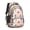 Princess and Mushroom, variant on Princess and Castle Blue Pattern Backpack for School, Cute School Bag with Adjustable Shoulder Straps and Padded Back, 16.9"x12.6"x5.9"