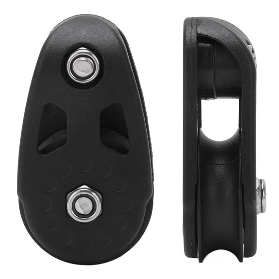 2 Pcs Kayak Pulley Heavy Duty Nylon Sturdy UV Resistance Marine Pulley Block Sheave for Ship Yacht Canoe