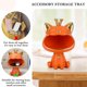 thumbnail image 4 of Decoración De Almacenamiento Caja De Almacenamiento De Resina Con Soporte Para Llaves De Gato De La Fortuna, Decoración Para Tienda De Oficina (Naranja), 4 of 5