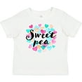 thumbnail image 3 of Inktastic Sweet Pea Hearts Boys or Girls Baby T-Shirt, 3 of 5