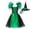 O-I264, variant on CUZIBR Toddler Kids Baby Girls Halloween Witch Black Gown With Hat Fancy Tutu Dress Up Party Square Collar Tulle Dresses Fashionable Dailywear For Child