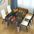 thumbnail image 4 of Yayeee Tablecloths 54" x 54" Rectangle Wrinkle Resistant Party Table Cover, Forest Mushroom, 4 of 8