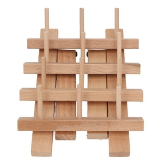 Sewing Thread Rack Portable Solid Sturdy Durable Wooden Thread Holder  Sewing 80 Spool
