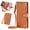 Brown, variant on Crossbody Wallet Case For iPhone 16e/17e, Premium PU Leather Folio Flip Stand with Zipper Pocket 9 Card Slots Holder Adjustable Shoulder Strap & Wristlet RFID Blocking Purse Case,Purple
