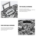 thumbnail image 3 of Kdxio Yin Yang With Black And White Pattern Luggage Cover for Travel,Elastic and Durable,Fits 18-32 Inch,Anti-Scratch Suitcase Protector-No luggage included, 3 of 5