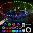 thumbnail image 1 of 1 PACK Mouind LED Trampoline Lights, Remote Control Rim LED Light for Trampoline, 16 Colors Change, Waterproof Easy Install Anti Impact, Super Bright to Play at Night Outdoors, 39.4 ft, 1 of 1