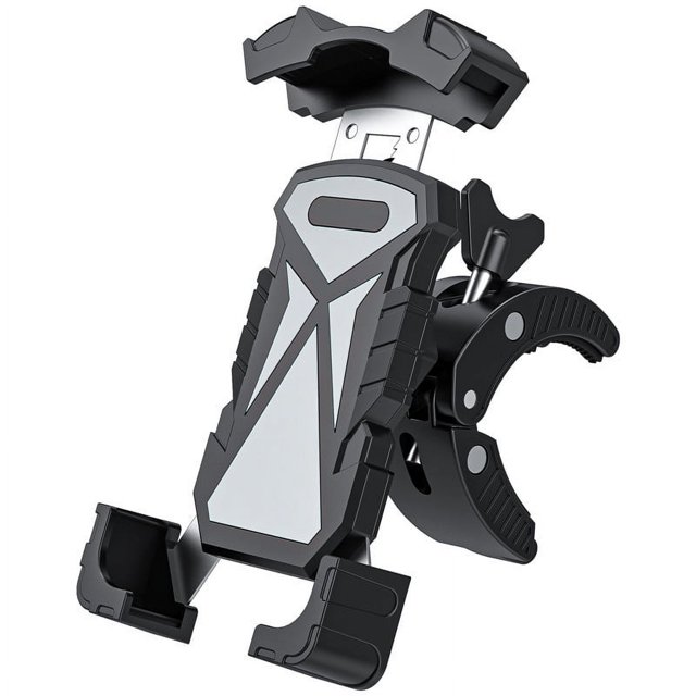 Soporte Móvil para Bicicleta, Soporte Universal para Móvil para Moto, Rotación 360° Antivibración para iPhone 12 Mini/12/11 Pro Max/XS/XR, Samsung S10/S9/S8, Huawei, Smartphones de 4,7-6,8 Pulgadas, G