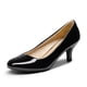thumbnail image 1 of Zapatos de tacón bajo para mujer DREAM PAIRS, negros, talla 10, 1 of 7