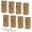 Bronze, variant on 8pcs 2.5 Inch Brass Hinges, Mini Butt Hinge for Cabinet Door, Box, Jewelry, Wooden Box, Small Cupboard Furniture (Gold)