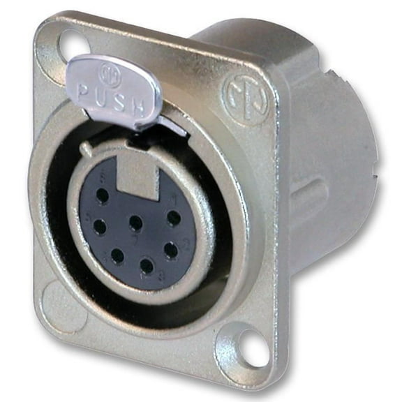 NEUTRIK - XLR Socket, 7 Pole, Chassis