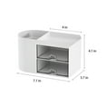thumbnail image 6 of Office Desk Organizer with Drawer, Office Supplies and Desk Accessories,Pen Storage Box (White), 6 of 6