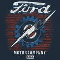 thumbnail image 3 of Ford F-100 Lightning Bolt Gear FoMoCo Women's V-Neck T-shirt Vintage Classic Pickup Truck 1953 Iconic Retro Emblem Tee, 3 of 7