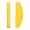 Yellow, variant on Sponge Strips for Precision Nail Design and Quick Finishing Touches Reusable Double Strips for Versatile Art, 3.46*1.01*0.47 in, Orange