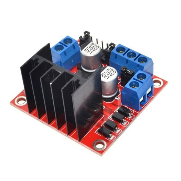 Becaristey Stepper Motor Drive Controller Board Module L298N Dual H Bridge DC Replacement for