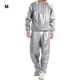 thumbnail image 5 of Vogacara Mujeres Hombres Sauna Traje Ejercicio Fitness Sudor Pérdida de peso Chaqueta Reutilizable Lavable PVC Trajes deportivos Deportes Gear Type3 NO3, 5 of 6