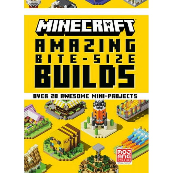 Pre-Owned Minecraft: Amazing Bite-Size Builds (Over 20 Awesome Mini-Projects) (Hardcover 9780593497609) by Mojang Ab, The Official Minecraft Team