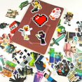 thumbnail image 4 of 100 Pcs Waterproof Minecraft Stickers for Kids and Adults, Game Stickers for Reward, Water Bottles, 4 of 5