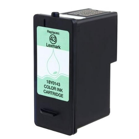 Insten (Remanufactured) #43xl T0529 Color Inkjet Ink Cartridge For Lexmark Z Series Z1520