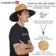 thumbnail image 4 of Sombrero Quiksilver Lifeguard de Paja Negro S/M, 4 of 6