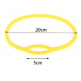 thumbnail image 4 of Collar regulador de silicona flexible Soporte de pulpo Accesorio de Amarillo 62cm shamjiam Collar regulador de buceo, 4 of 4