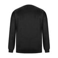thumbnail image 5 of Retro Sweatshirt Men Long Sleeve Tee Shirts Top Crewneck Breathable Workout Athletic Shirt Loose Fit Casual Pullover Vintage Denim Washed Sweatshirts for Fishing Workout Athletic Gym, 5 of 6