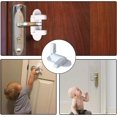 Door Lever Lock, 4 Pack Door Lock Without Drilling,Child Safety Locks