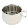 thumbnail image 3 of Ximing 6pcs Vacuum Stainless Steel Stackable Coffee Mug Glass A, 3 of 10