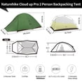 thumbnail image 2 of Tienda de campaña para mochileros Naturehike Cloud up Pro para 2 personas, impermeable, 2 of 7