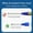 A*2, variant on Long Nib Deep Hole Marker Pen, 1.77-Inch Extra Length Tip for Precise Marking, Refillable Waterproof Construction Marker, Carpenter Pen for Woodworking Plumbing, , A Black Long-Tipped Marker