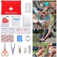 thumbnail image 2 of Botiquín de primeros auxilios, mini caja médica, caja de emergencia de supervivencia al aire libre para coche, hogar, lugar de trabajo, viaje, camping, senderismo y deportes al aire libre ACTIVE Biensenido a ACTIVE, 2 of 3