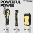 thumbnail image 4 of Cortapelos Barber Kit LQT de 3 piezas para hombre con recortadora y afeitadora, 4 of 7