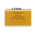 6 Pack Shea Moisture Raw Shea Butter Face Bar Soap, 3.5 oz