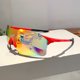 thumbnail image 4 of Typpkmm Kammpt /2PC Set Designer Rimless Women Sunglasses Outdoor Driving Men Coating Sun Glasses Wrapped Shades for Cycling Hiking 1pc, 4 of 7