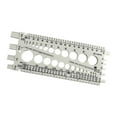 thumbnail image 1 of LOVIVER Nut Bolt Drill Bit Thread Multipurpose Easy to Read Utility Tool Size Gauge inch White, 1 of 8