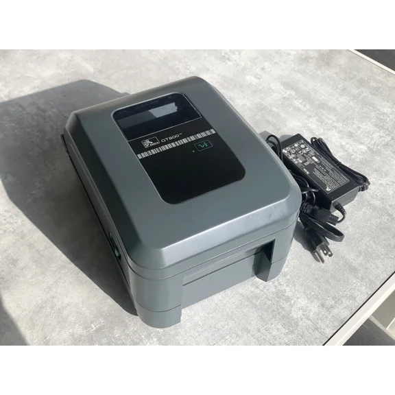 Restored Zebra GT800 Thermal Transfer Barcode Label Printer USB, Serial & Parallel Interfaces, 300 DPI Resolution (Refurbished)