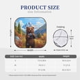 thumbnail image 3 of Fotbe Snowy Mountain Photography Bear Juego de 2 Piezas de Parasoles para Parabrisas | Bloqueador Solar para Auto | Accesorios Plegables para Protección Solar Interior-Small, 3 of 6