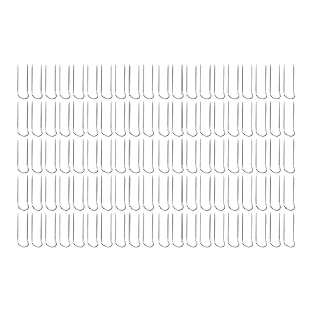 Alfileres de costura para tela de 0,9 pulgadas para manualidades, alfileres de acolchado para labores de aguja Argenta 100 piezas