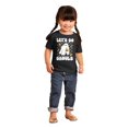 thumbnail image 3 of Cute Halloween Let's Go Ghouls Ghost Youth T Shirt Tee Girls Infant Toddler Brisco Brands 12M, 3 of 4