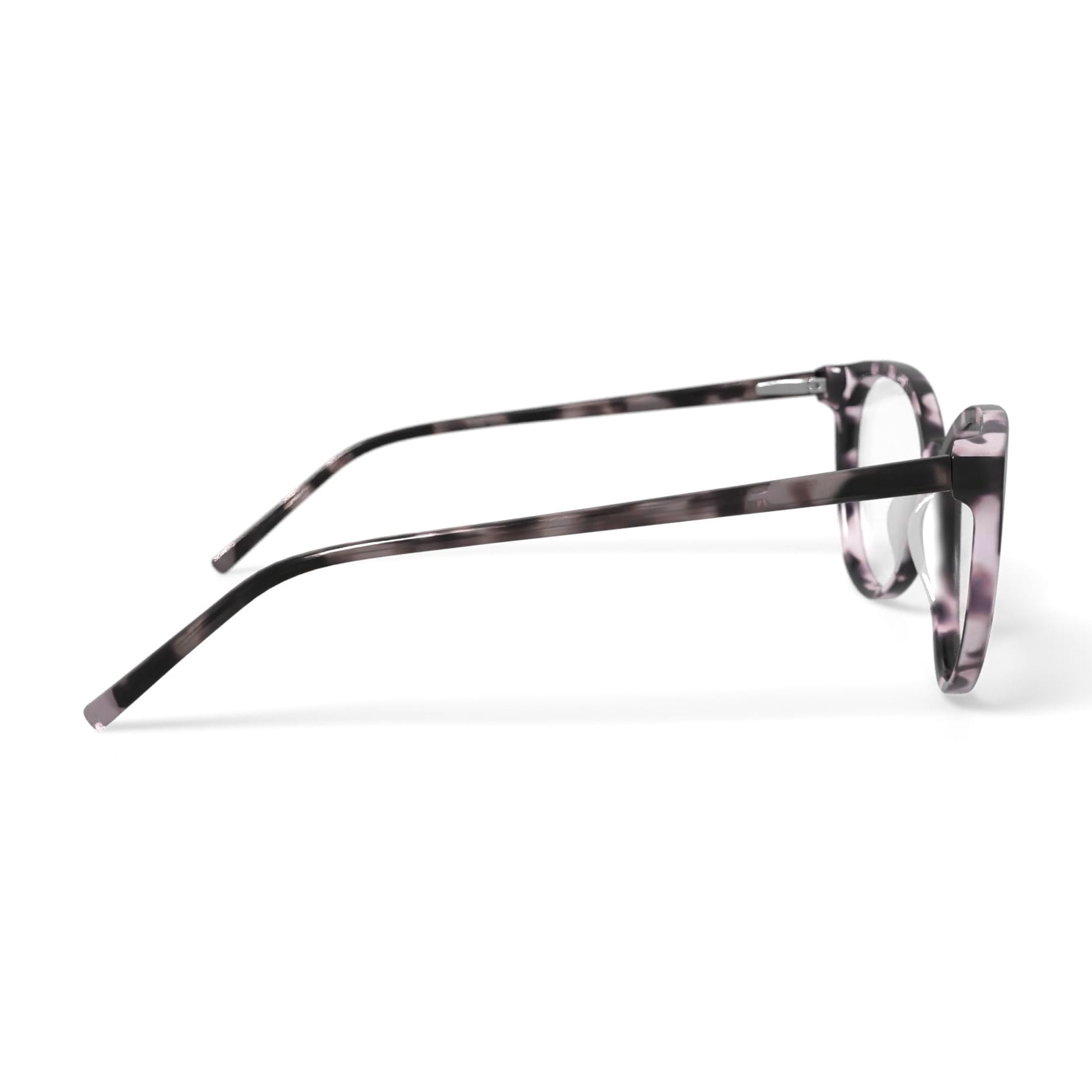 DKNY Women's DK5003 Prescription Eyeglasses with Case, Blush Pink Tortoise