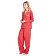 thumbnail image 2 of Casual Nights Women's Long Sleeve Floral Pajama Set, 2 of 5