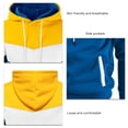 thumbnail image 3 of Sudadera Con Capucha Para Hombre, Fibra De Poliéster, Amigable Con La Piel, Suelta, Para Hombre, A La Moda, Lavable A Máquina, Empalme De Color Para Trabajar Para Acampar ANGGREK  Otros, 3 of 5