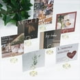 thumbnail image 2 of Table Number Holders, Place Card Holders, Wire Picture Holders, Small Table Card Holders, Photo Holders for Wedding Reception Anniversary Birthday Party Centerpieces 30 Pieces(Gold), 2 of 7