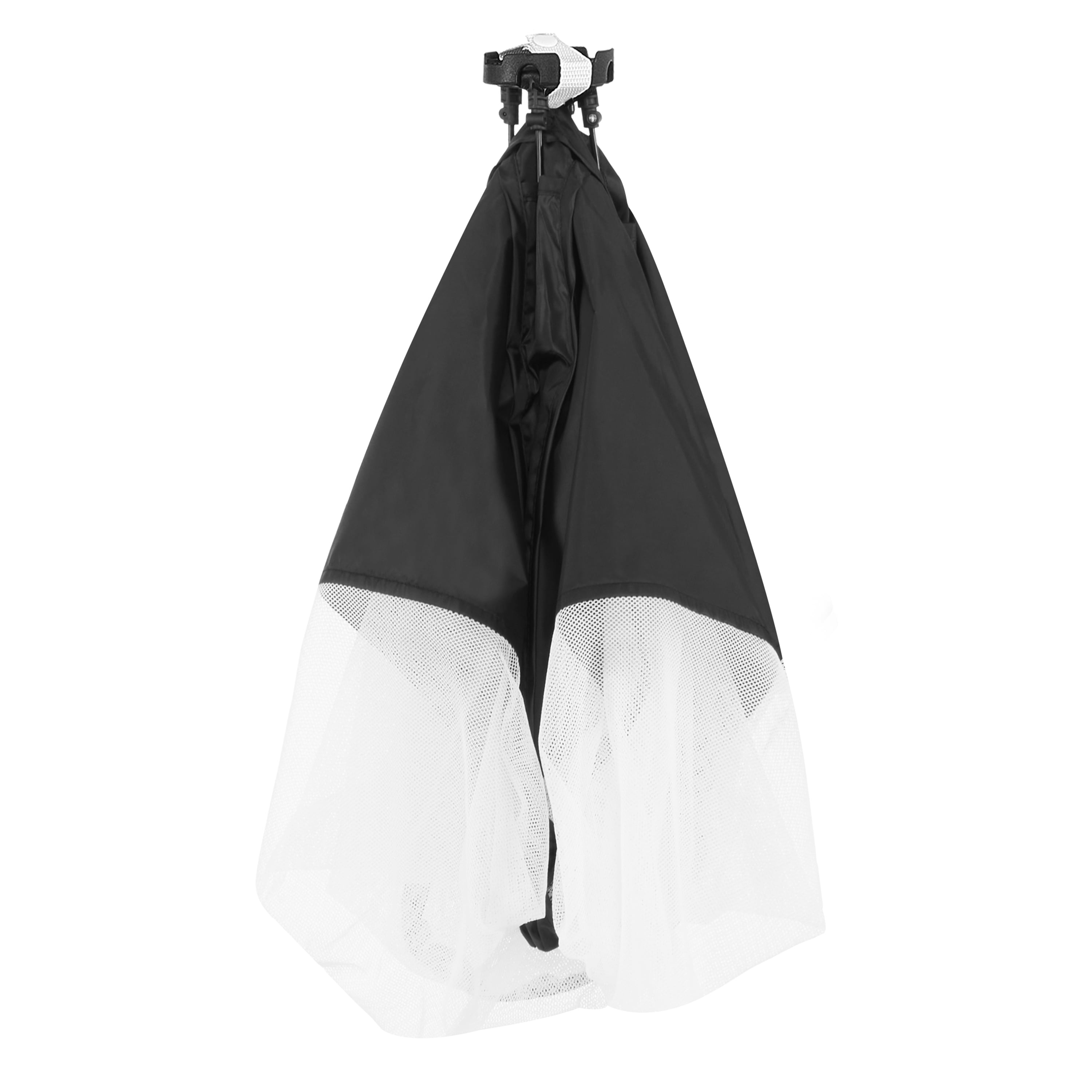 Dream On Me Canopy for Ziggy Playpen, Black and White, Unisex