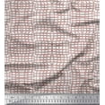 thumbnail image 1 of Soimoi Poly Georgette Fabric Check & Geometric Printed Fabric 1 Yard 42 Inch Wide, 1 of 3