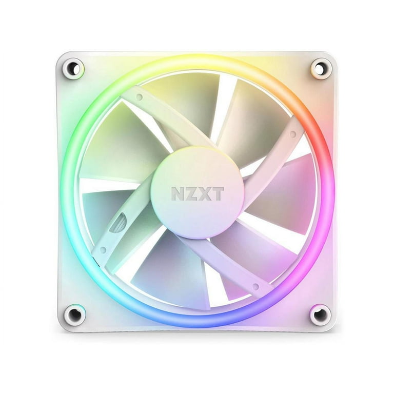 NZXT F120RGB Duo - 120mm Dual-sided RGB Fan - Triple Pack (White